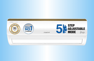 Voltas SmartAir Inverter AC, 1.5 Ton, 5 star - 185V Vertis Smart Elite Gold With IoT